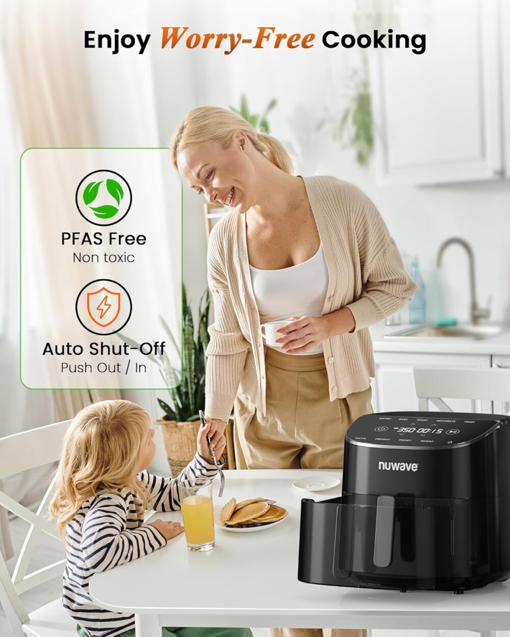 Nuwave Brio Plus Air Fryer 8 Qt - Image 5