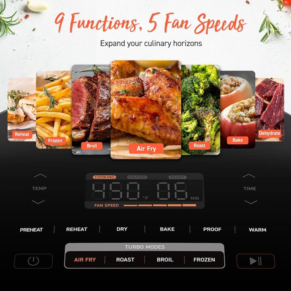 Cosori 9-in-1 TurboBlaze Air Fryer - Image 2