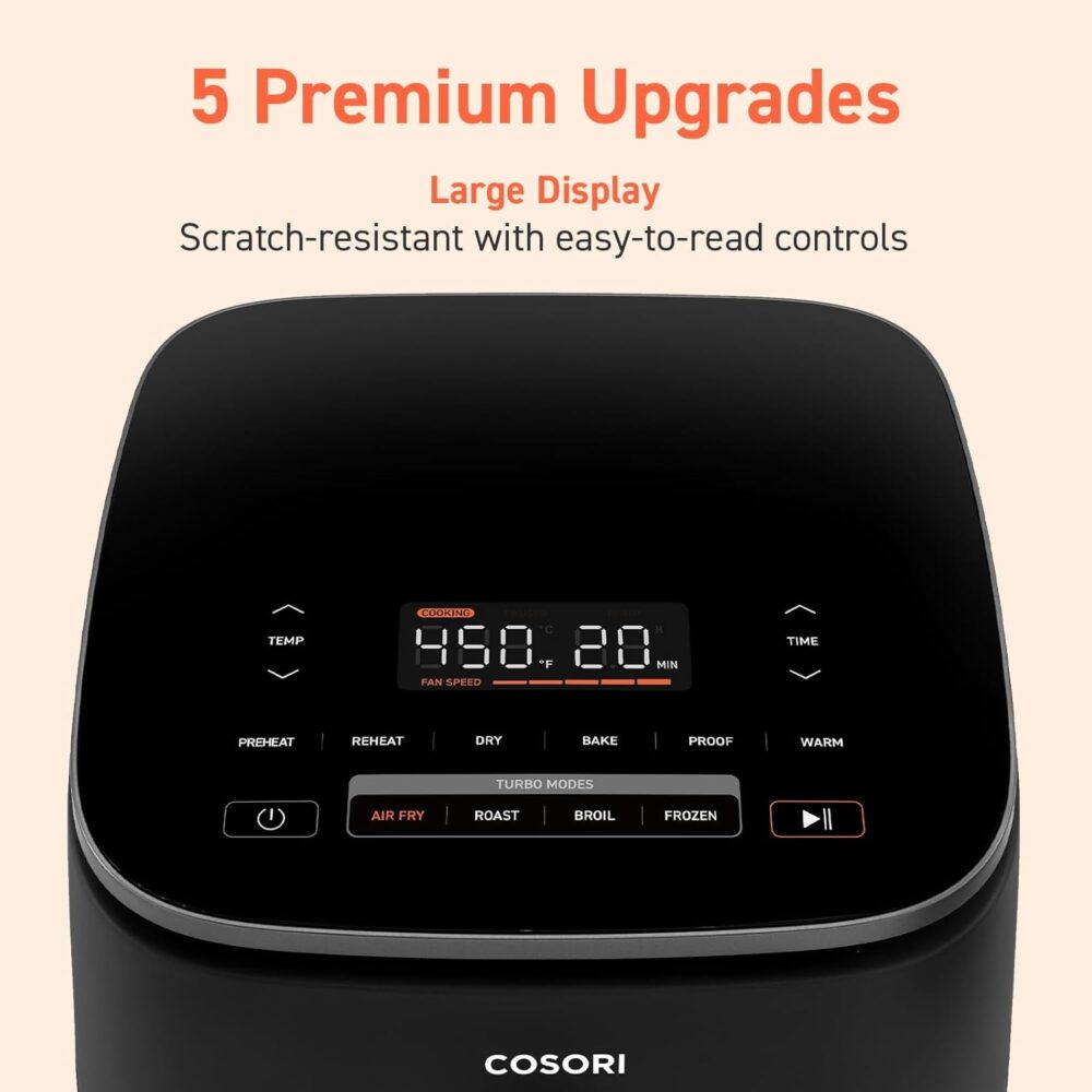 Cosori 9-in-1 TurboBlaze Air Fryer - Image 6