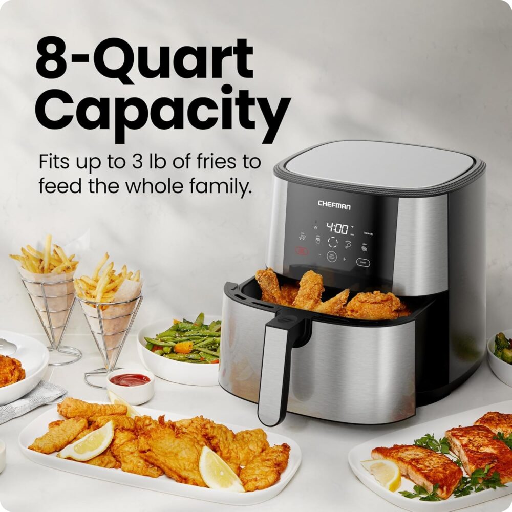 Chefman TurboFry Touch Air Fryer - Image 4