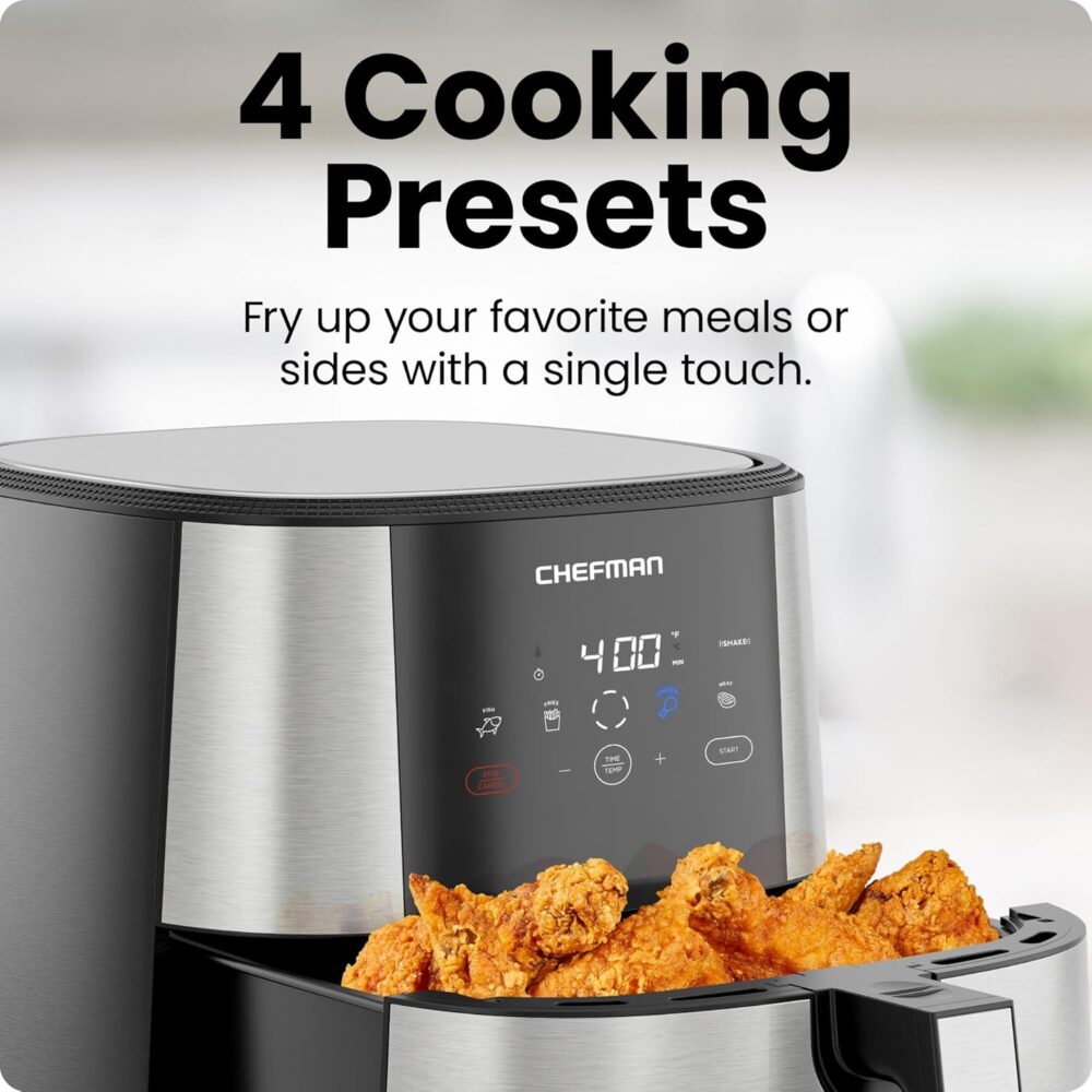 Chefman TurboFry Touch Air Fryer - Image 6