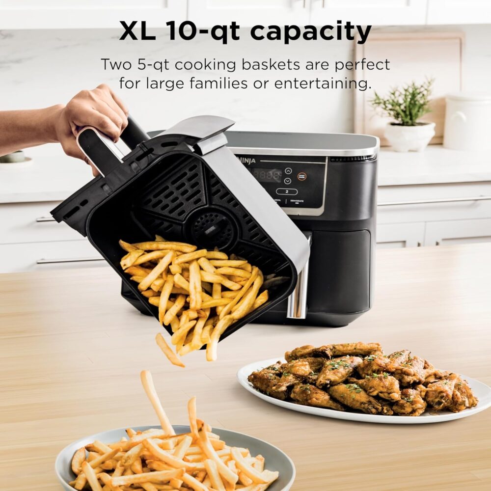 Ninja DZ550 Foodi 10 Quart Air Fryer - Image 5