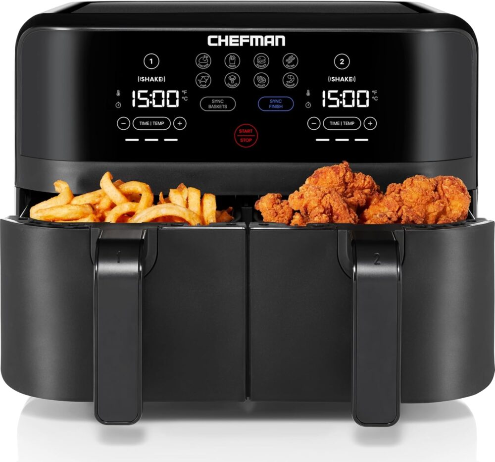 Chefman TurboFry Touch Dual Air Fryer