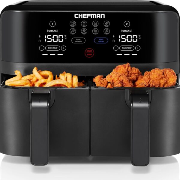 Chefman TurboFry Touch Dual Air Fryer