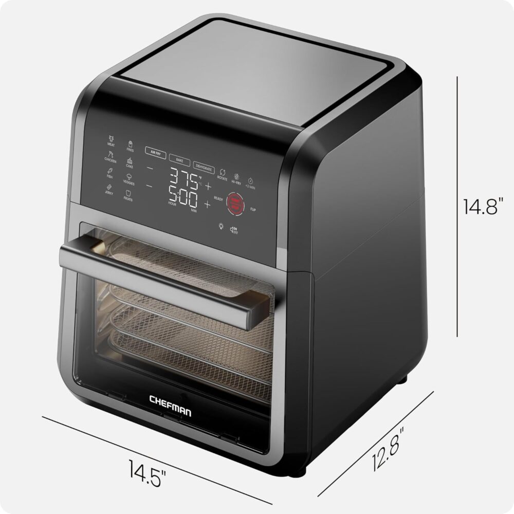 Chefman 12-Quart 6-in-1 Air Fryer - Image 2