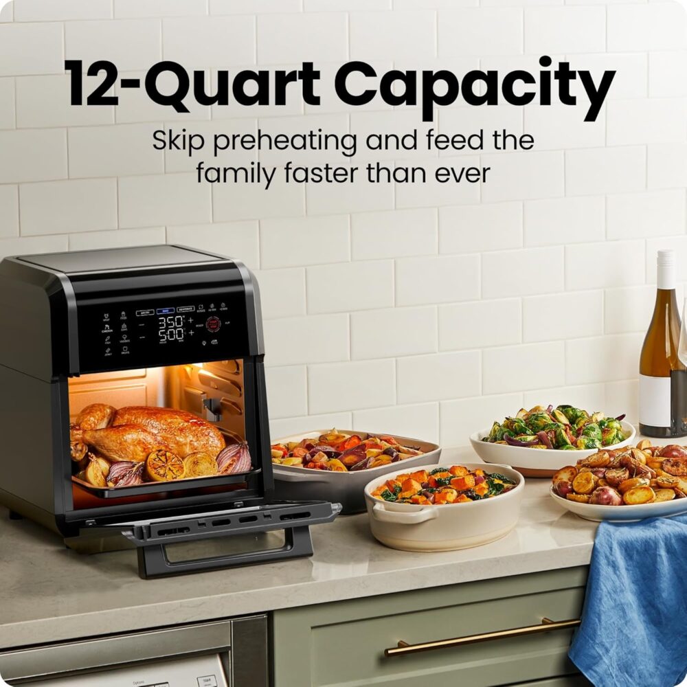 Chefman 12-Quart 6-in-1 Air Fryer - Image 5