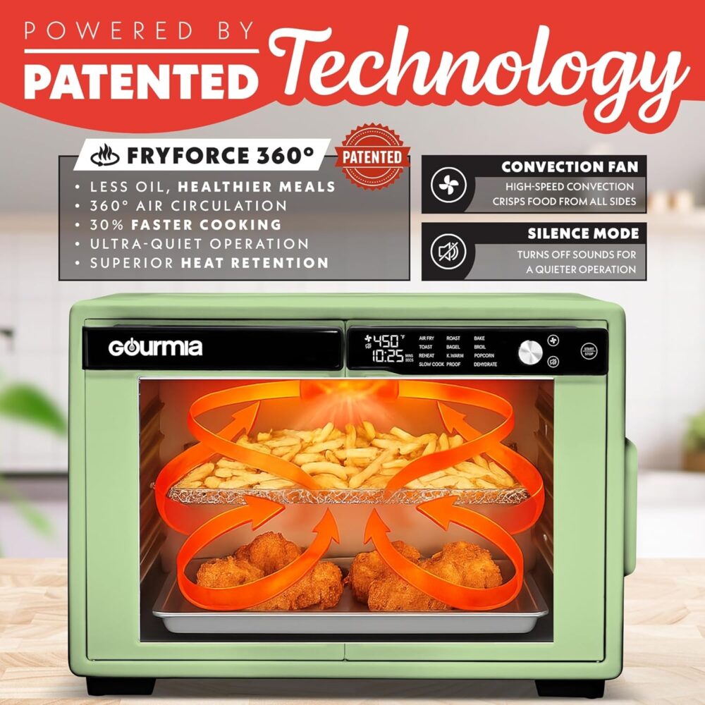 Gourmia French Door Digital Air Fryer - Image 3