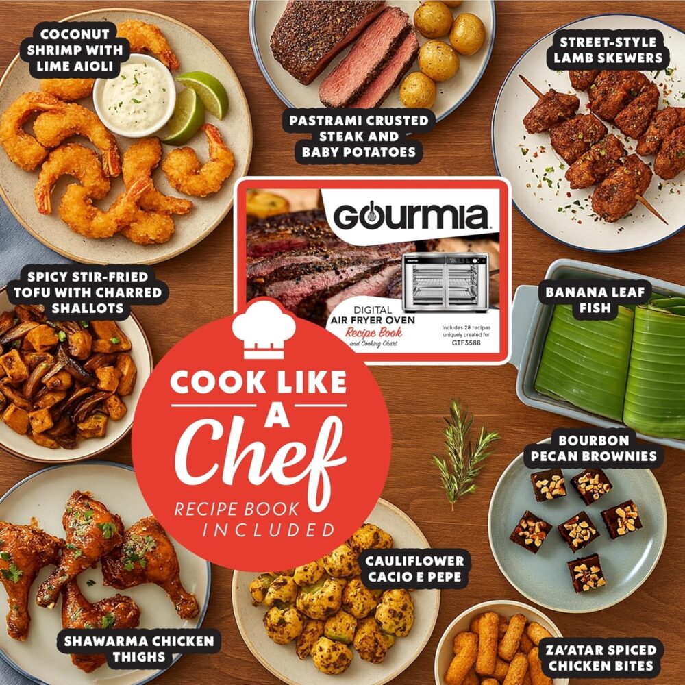 Gourmia French Door Digital Air Fryer - Image 5