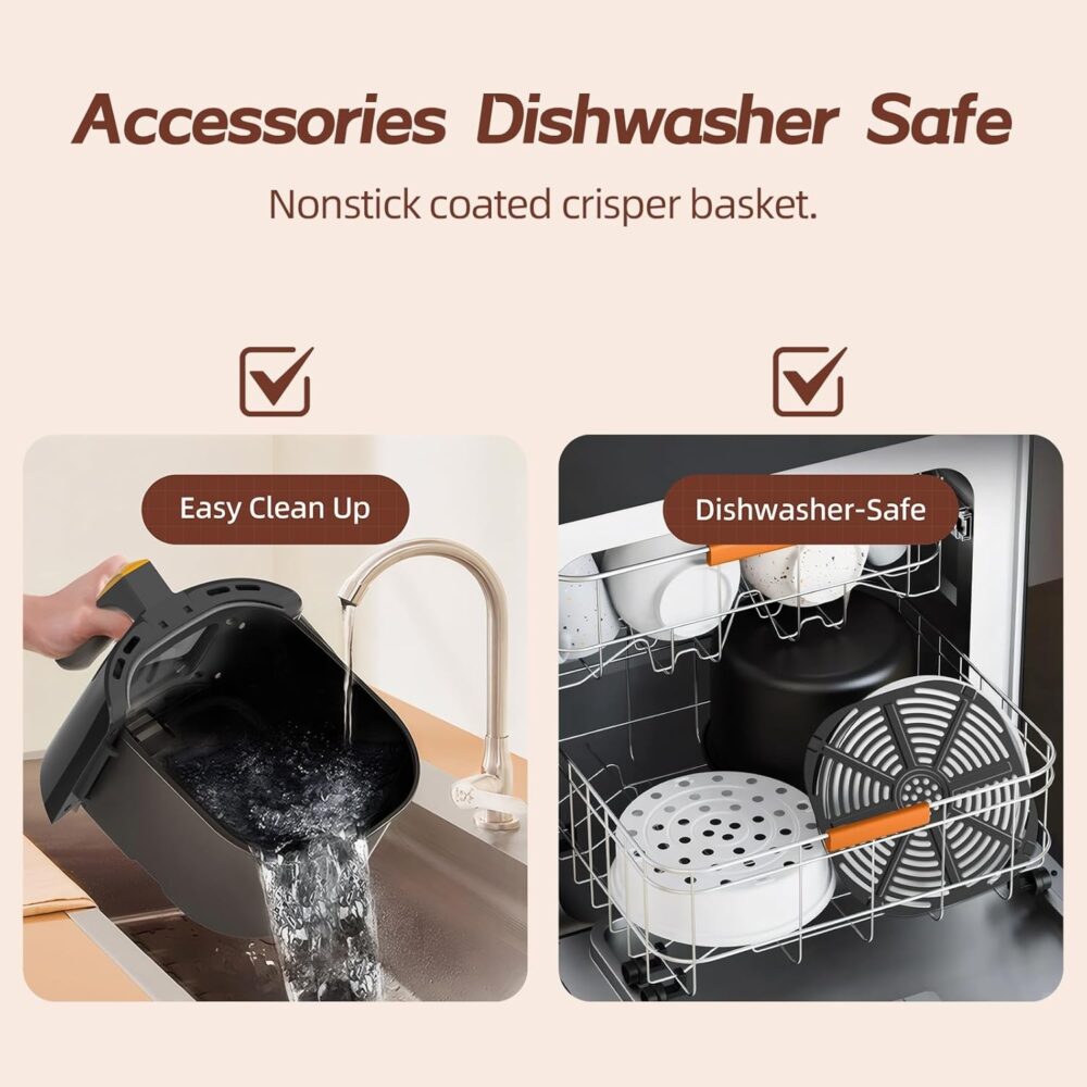 6.0 QT Large Digital Air Fryer - Image 6