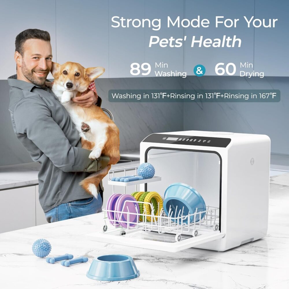 EUHOMY Countertop Portable Dishwasher - Image 5