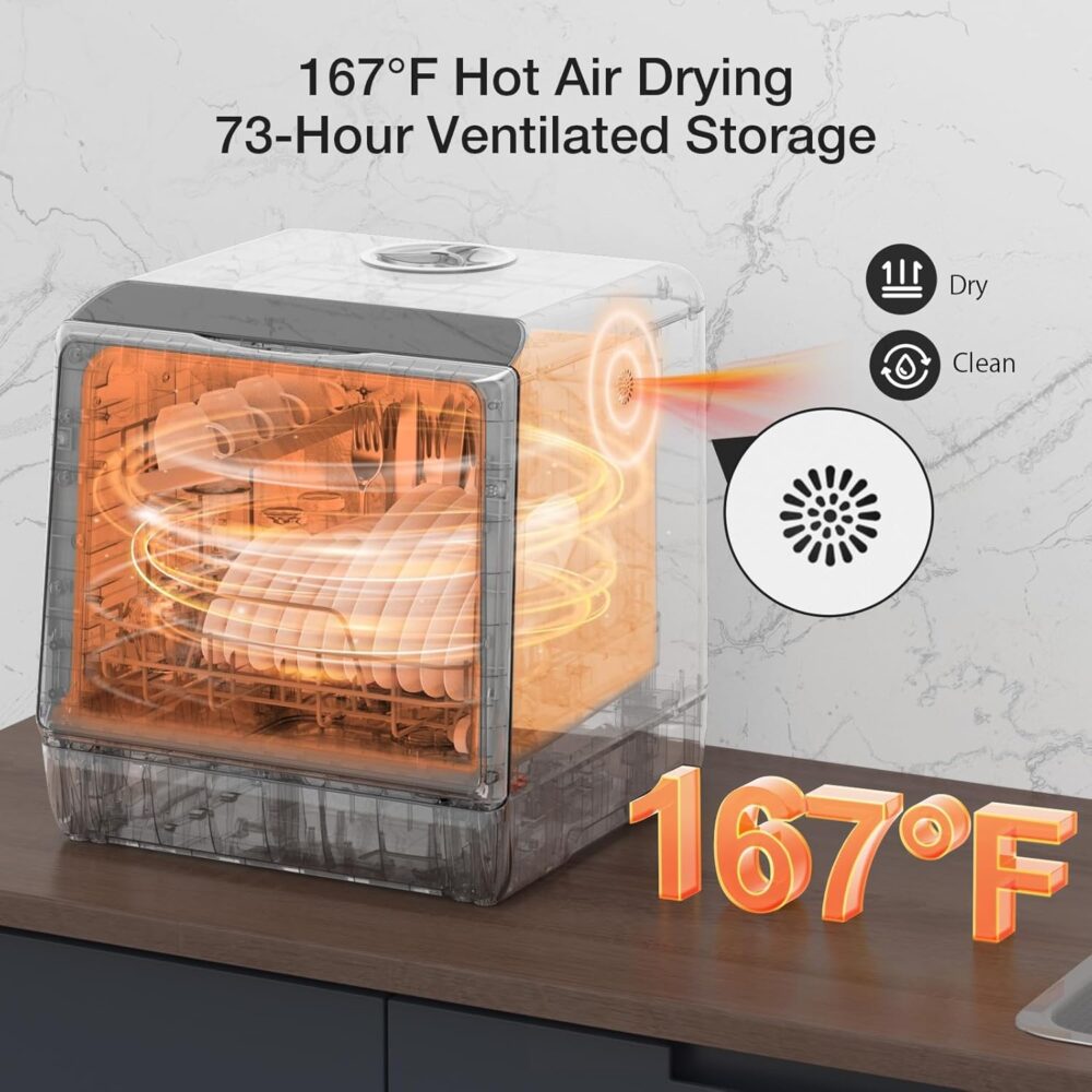 BLITZHOME WIFI Portable Dishwasher - Image 4