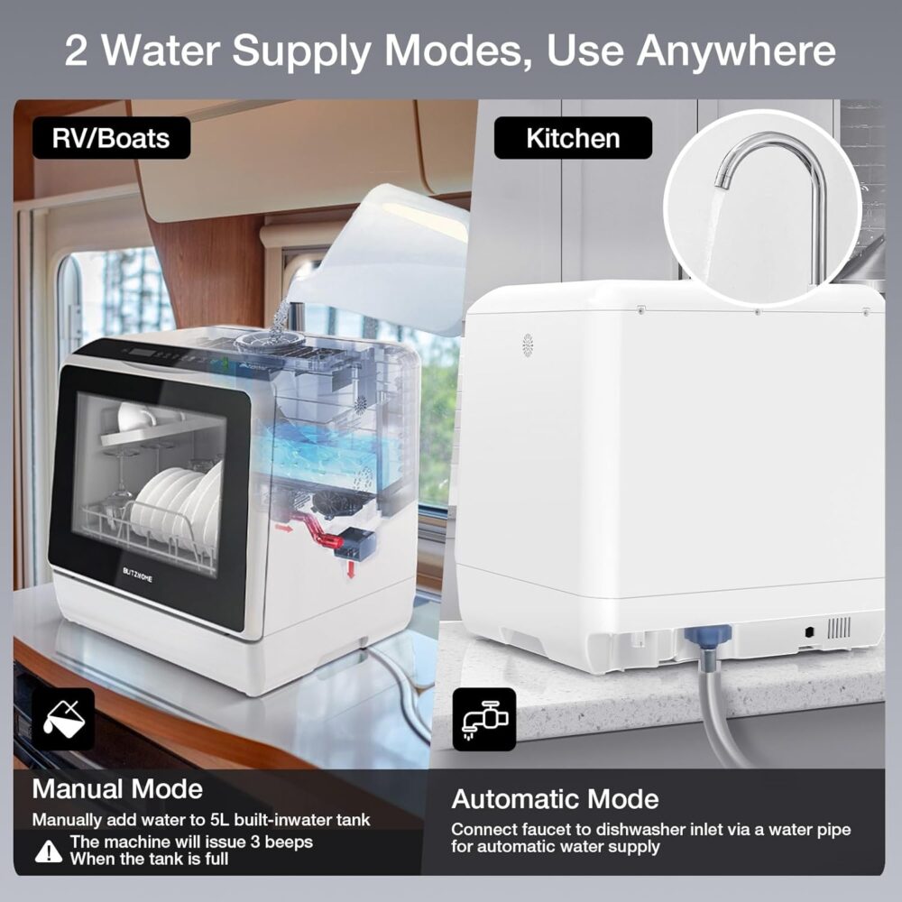 BLITZHOME WIFI Portable Dishwasher - Image 7