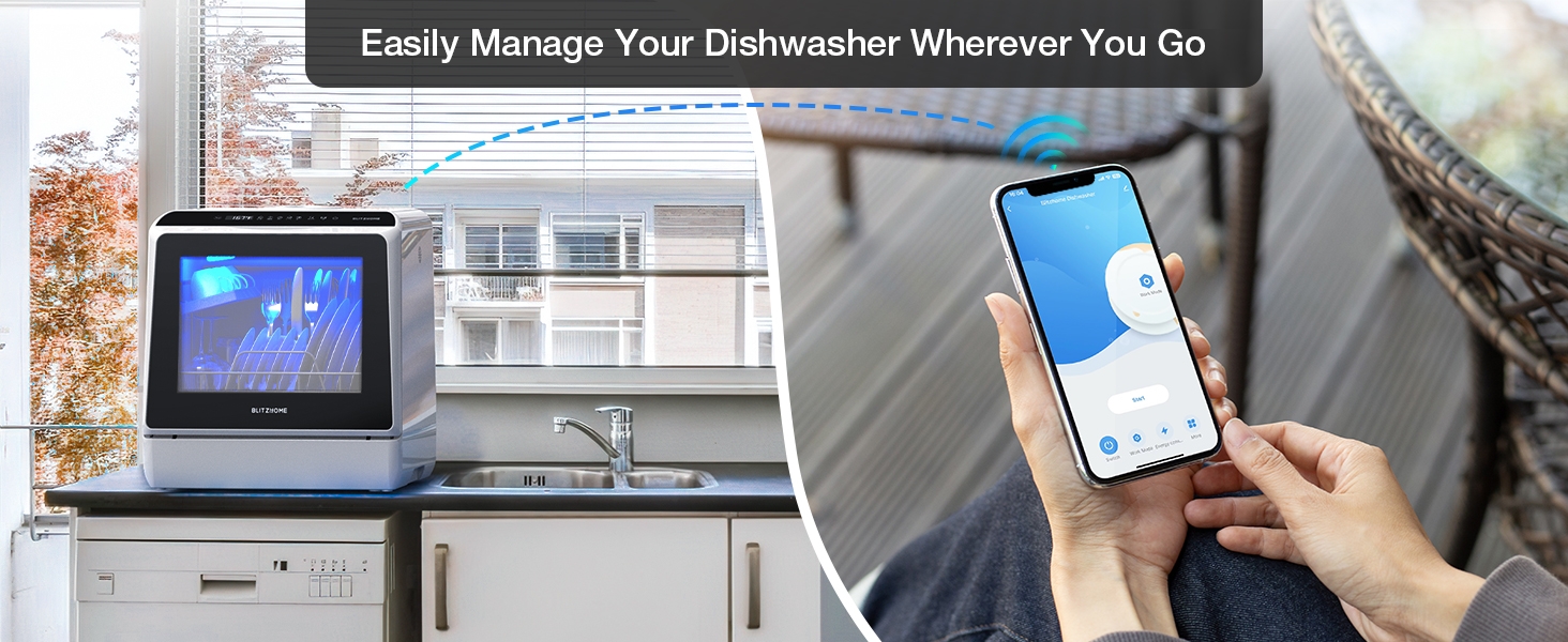 Easily Manage Your Dishwasher Wherever You Go