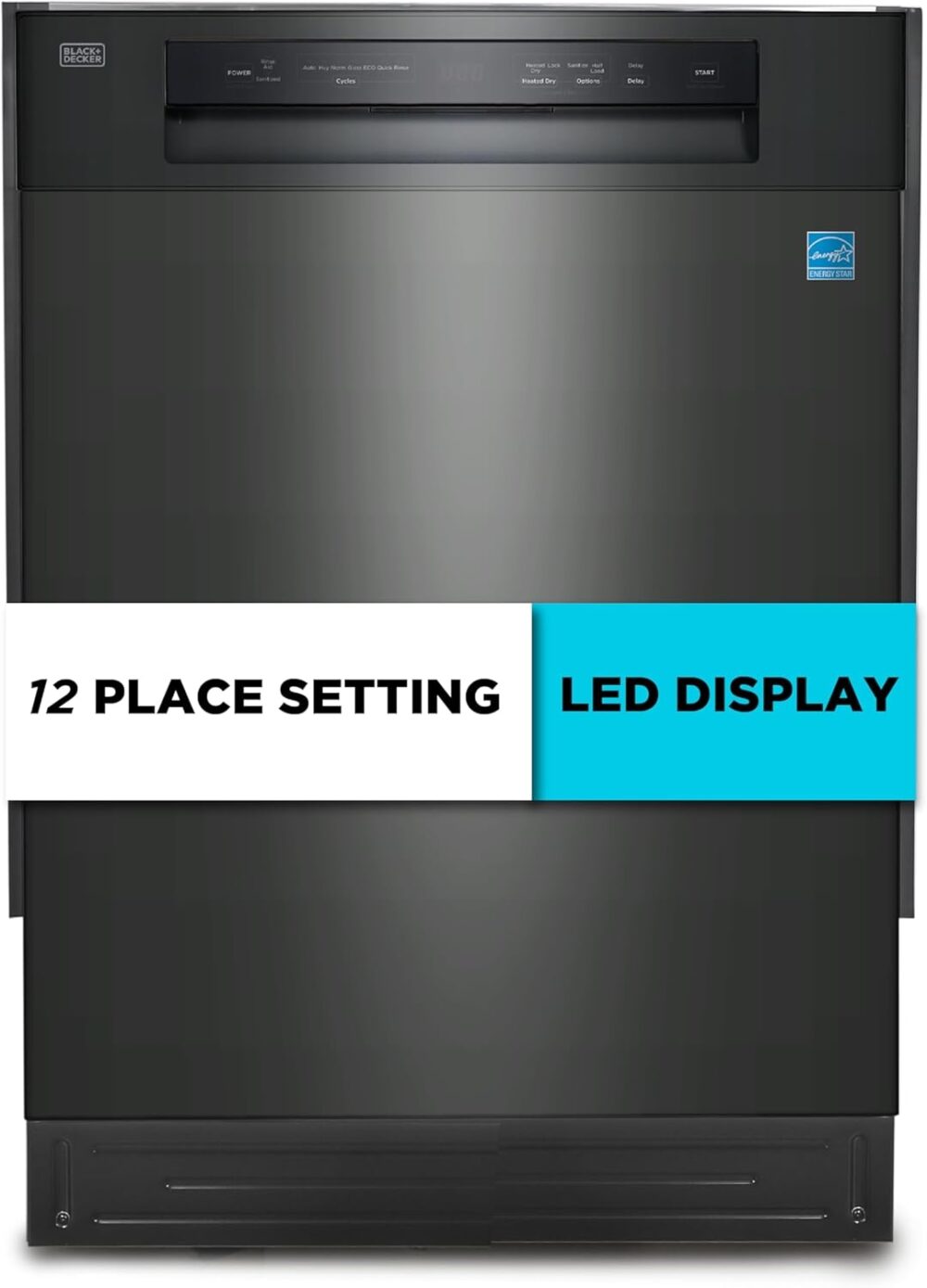 BLACK & DECKER BCD6W Portable Countertop Dishwasher - Image 2
