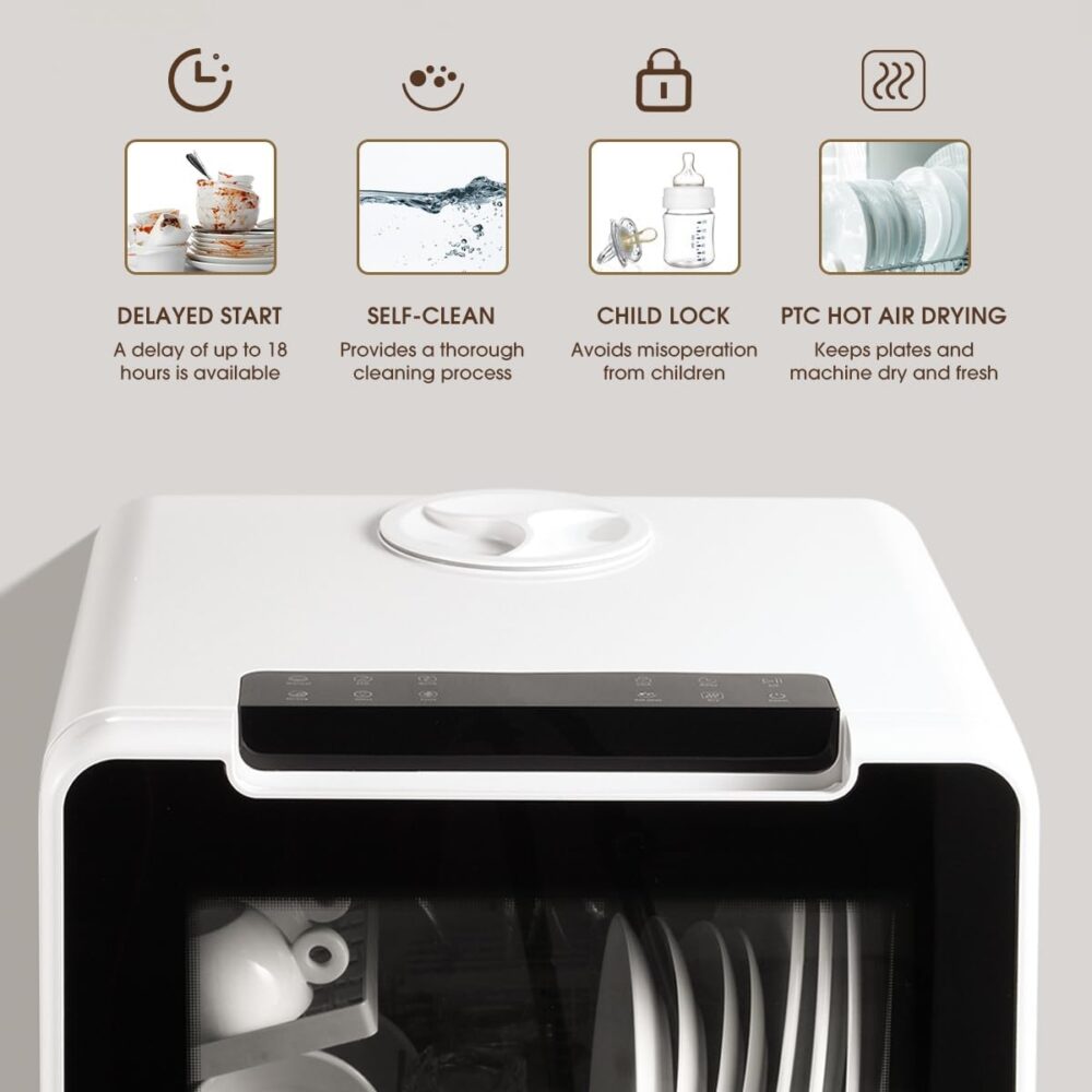 HAVA Countertop Portable Dishwasher - Image 3
