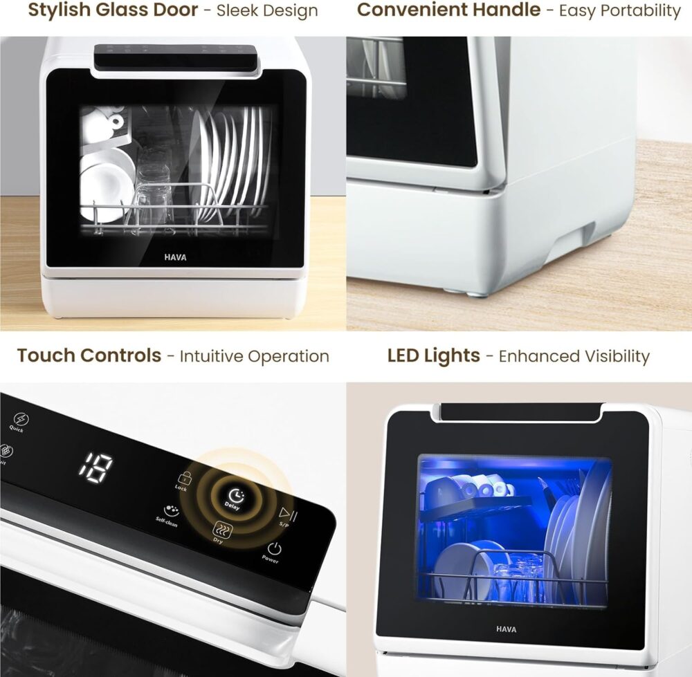HAVA Countertop Portable Dishwasher - Image 8