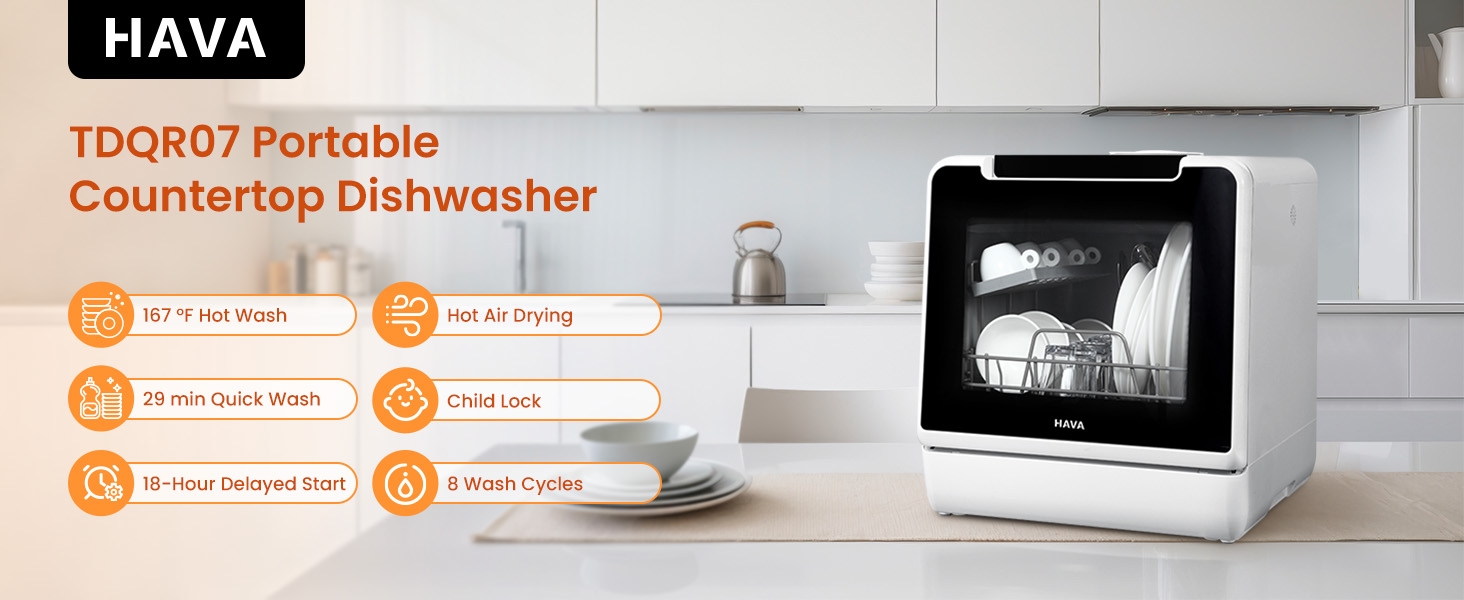 HAVA Countertop Dishwasher