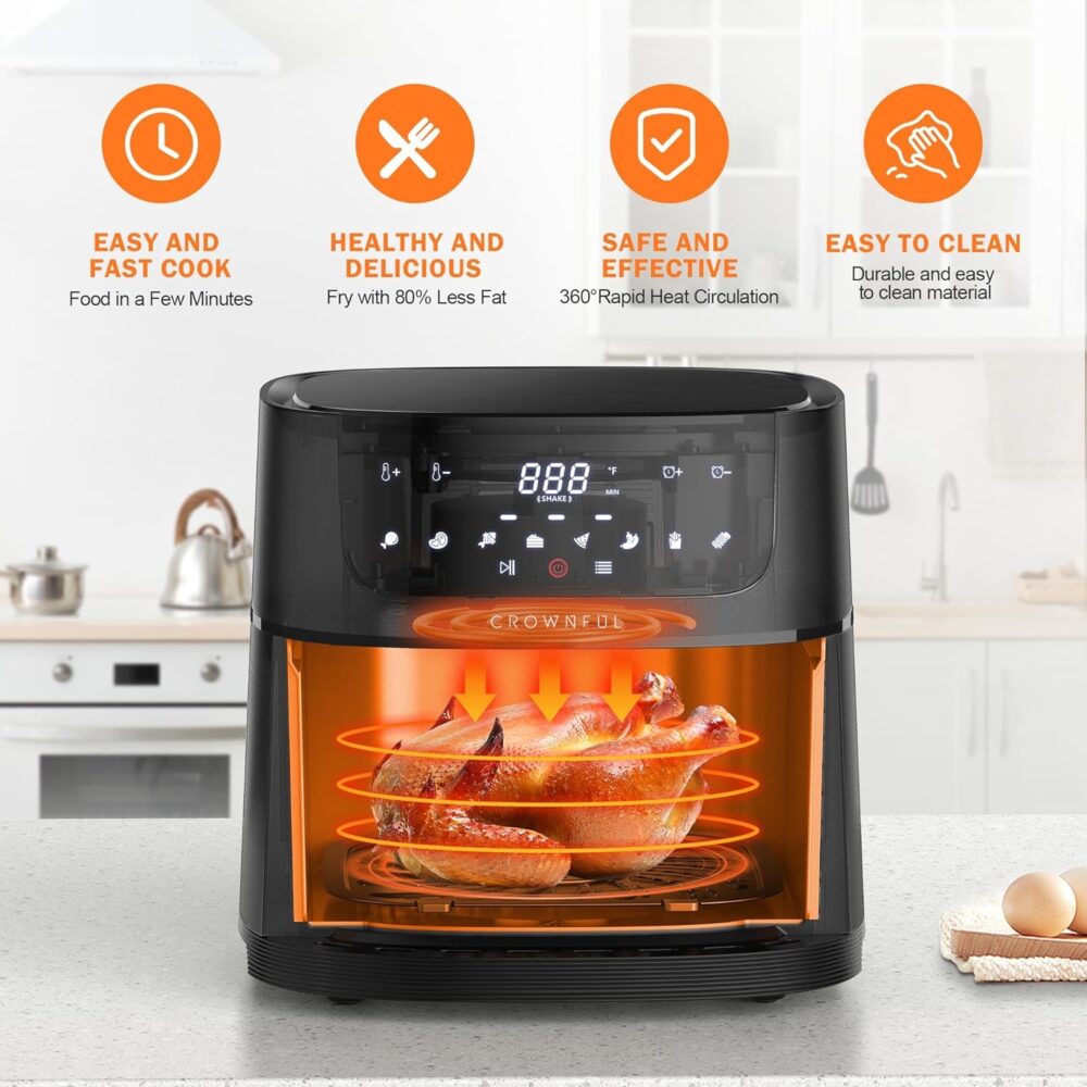 CROWNFUL 7 Quart Air Fryer - Image 3