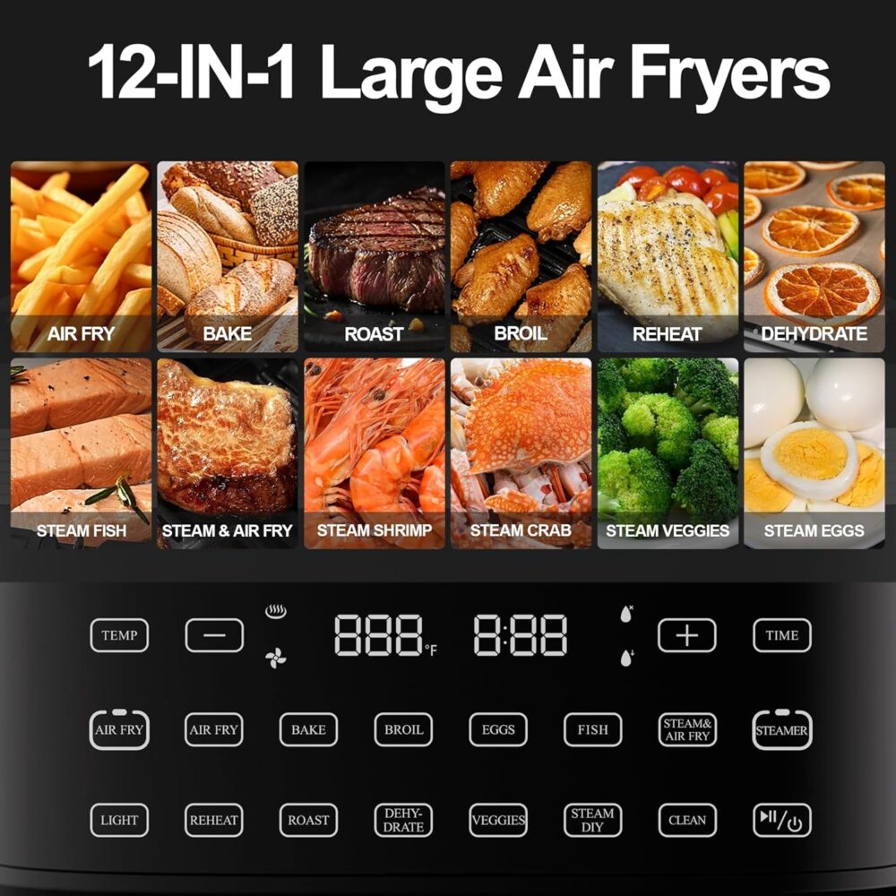 12-IN-1 Large Air Fryer - Image 4