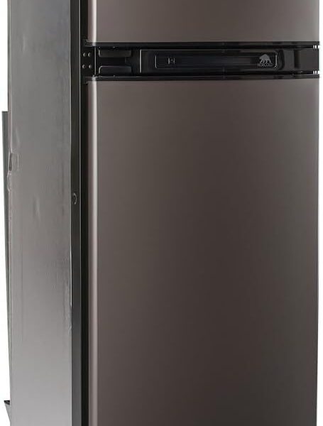 NORCOLD 692059 5.3 CU FT REFRIGERATOR LP, Model N4150AGR Dual Compartment 2 Door Refrigerator With Freezer Permanent Mount Right Hand Door 5.3 Cubic Foot Capacity 49-3/16 Inch Height x 20-3/4 Inch Width x 21-11/16 Inch Depth