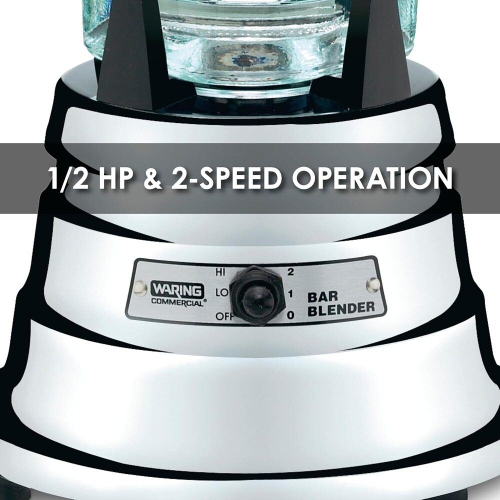 Waring Commercial Chrome Bar Blender - Image 4