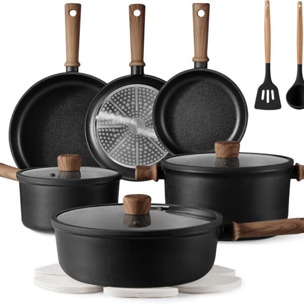 CAROTE Nonstick Cookware Set