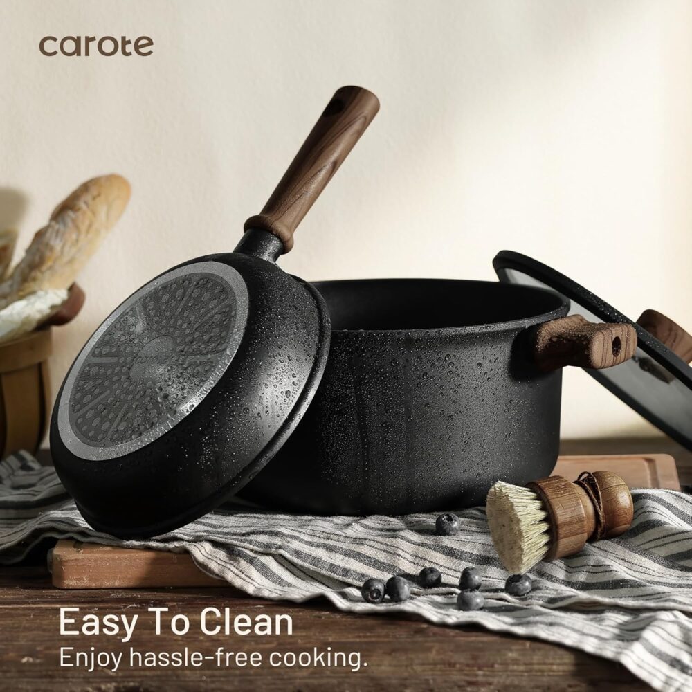 CAROTE Nonstick Cookware Set - Image 4