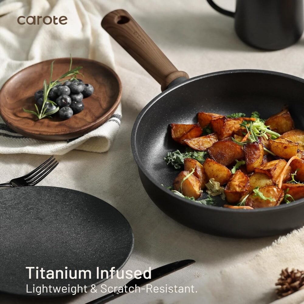 CAROTE Nonstick Cookware Set - Image 6