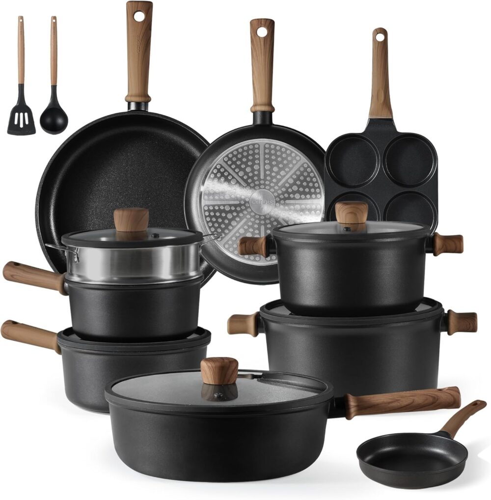 CAROTE Nonstick Cookware Set - Image 8