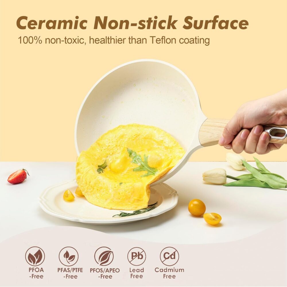 SENSARTE Ceramic Cookware Set - Image 2