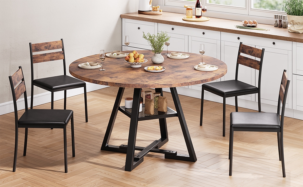 round dining table