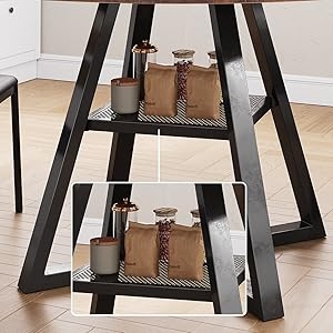 round dining table set for 4