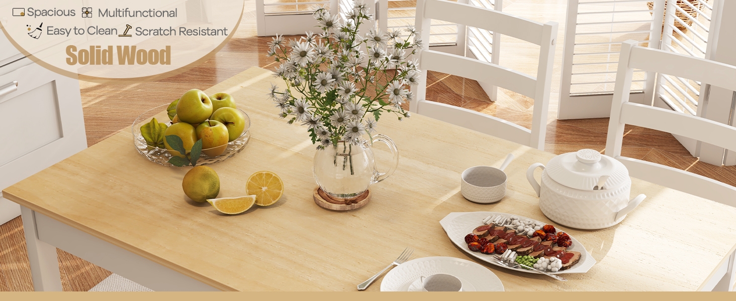 dining table with 4 chairs