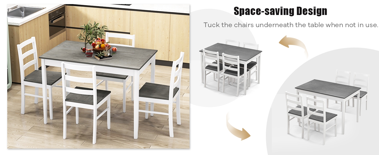 dining room table and 4 chairs