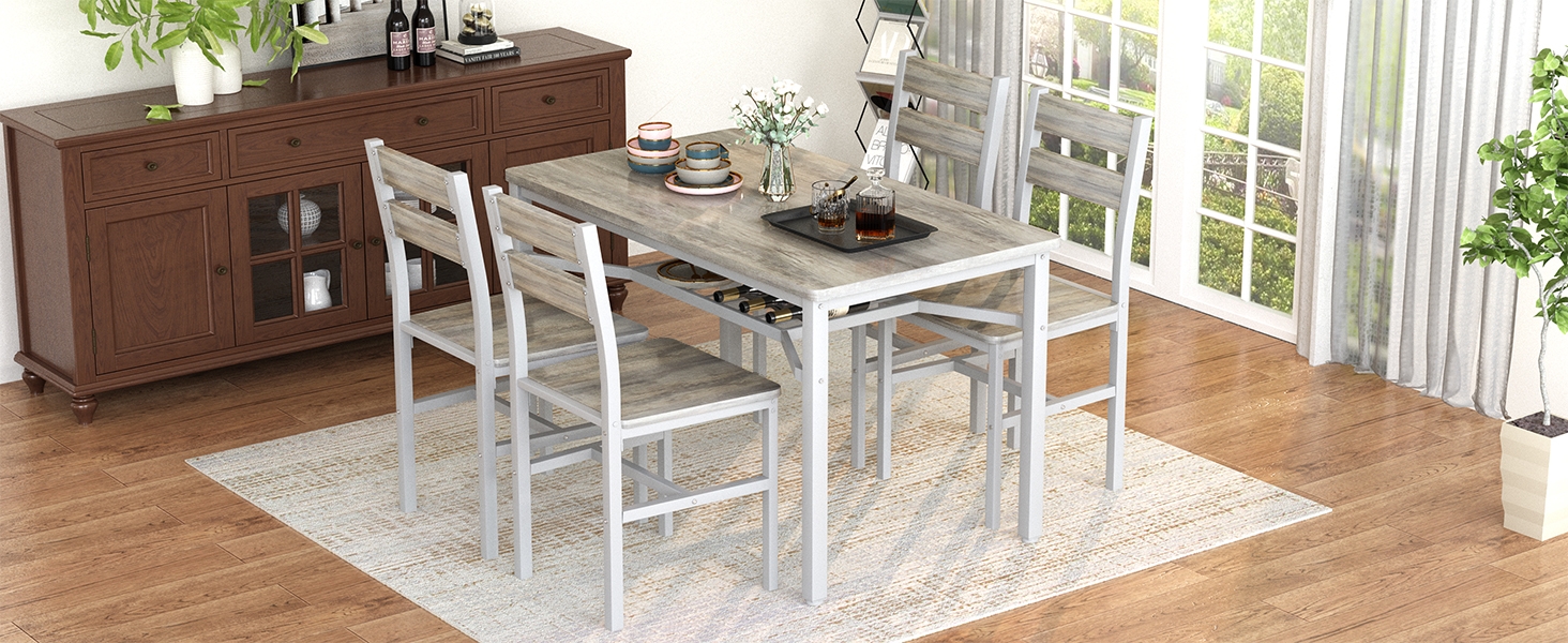 dining room table set for 4