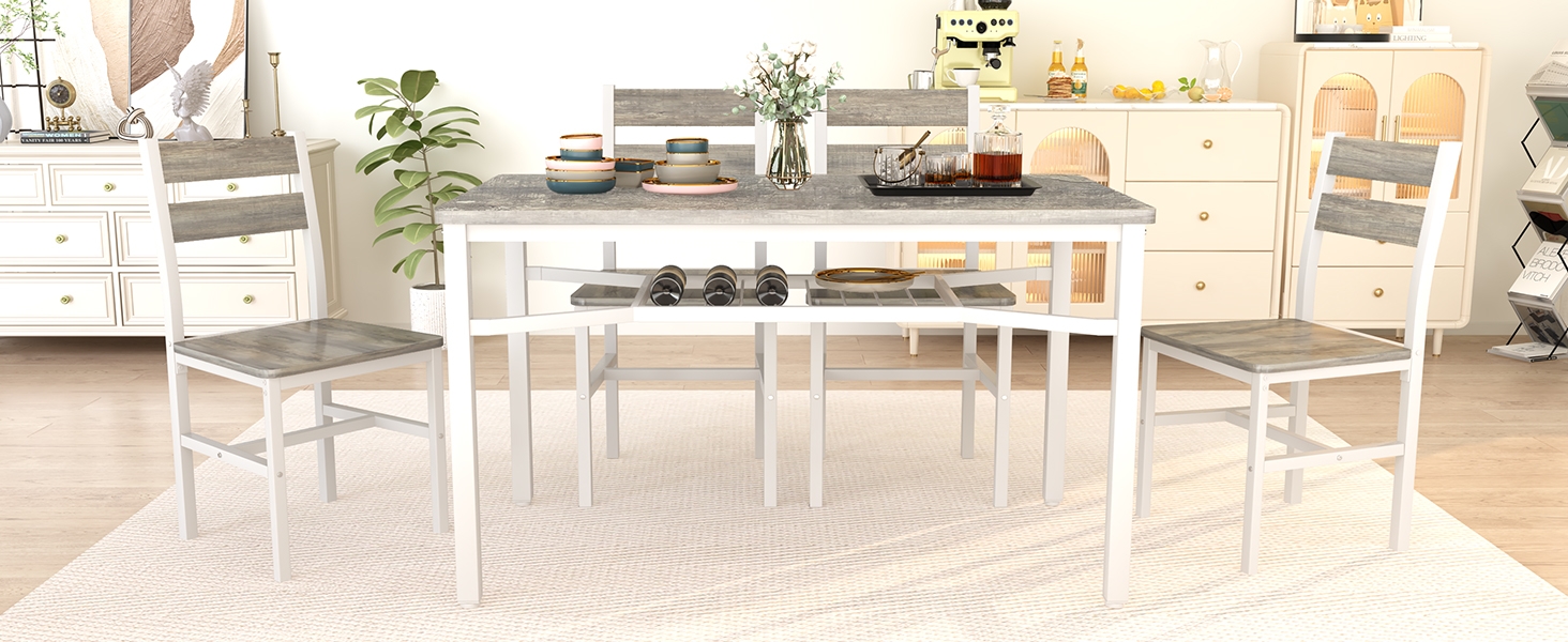5 piece dining table set