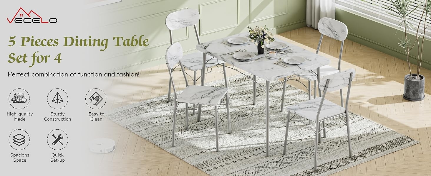 dining table set for 4 
