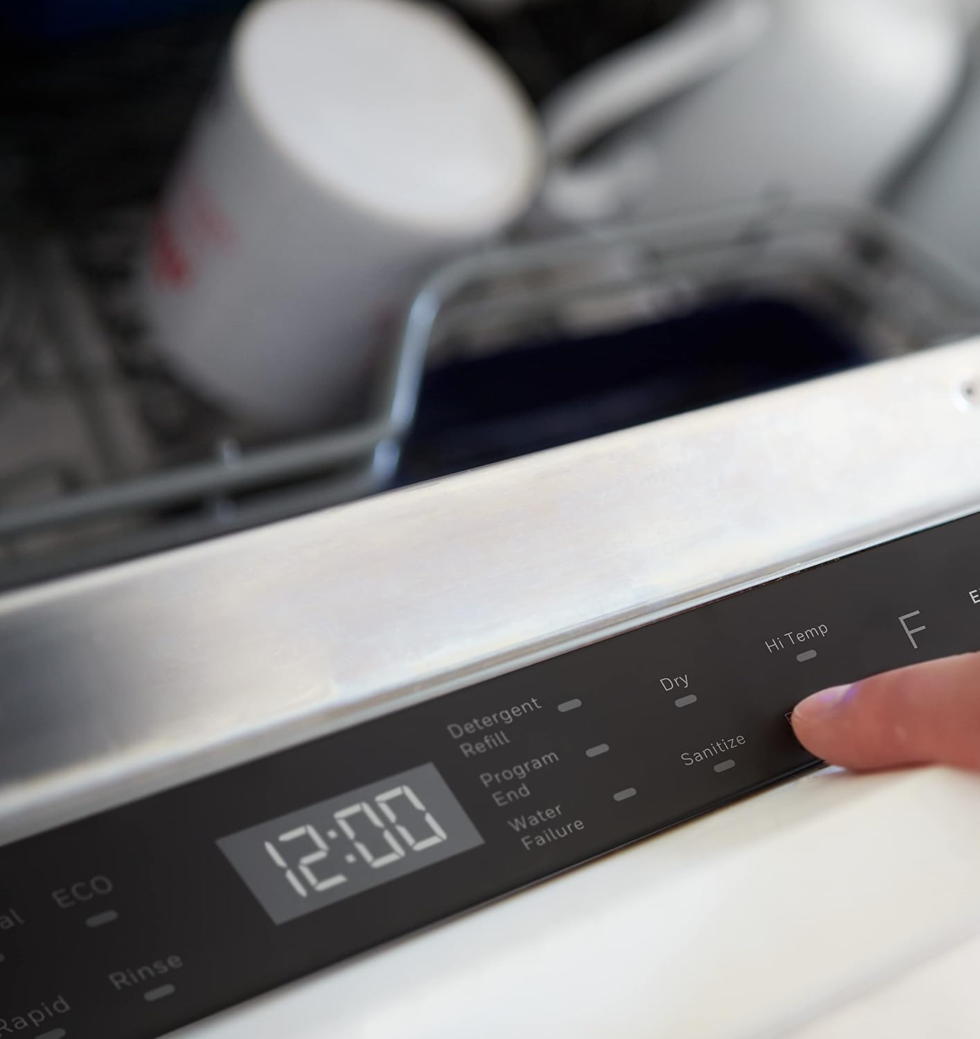 Honeywell 18 Inch Dishwasher with 8 Place settings, 6 Washing Programs, Stainless Steel Tub, UL/Energy Star- Stainless Steel - Image 4