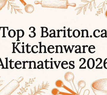 Decorative hand drawn kitchen tools frame title area