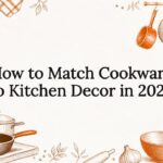 Decorative cookware themed title card illustration