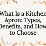 Decorative kitchen tool illustration framing title