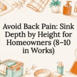 Decorative sink depth ergonomics title card