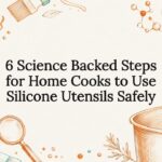 Decorative silicone utensil safety title card