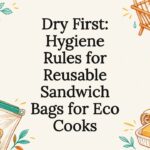 Decorative reusable bag hygiene title card