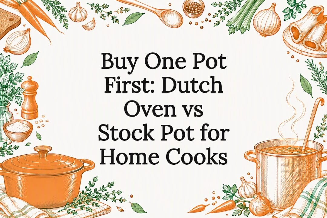 Dutch oven and stock pot title card