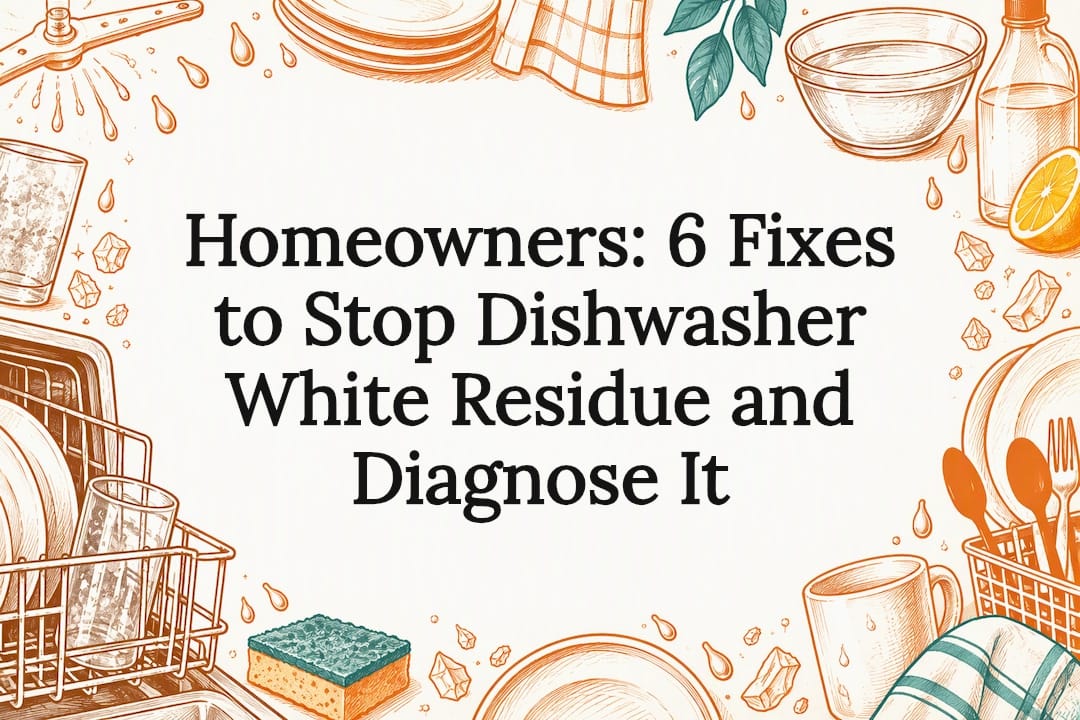 Dishwasher residue troubleshooting title card