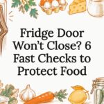 Hand drawn refrigerator gasket and magnet title card