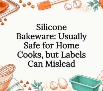 Sketched bakeware framing the article title