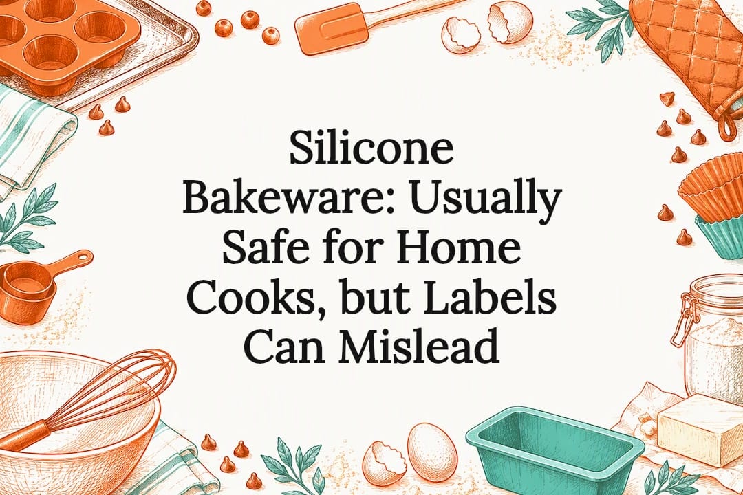 Sketched bakeware framing the article title
