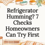 Hand drawn refrigerator title card illustration